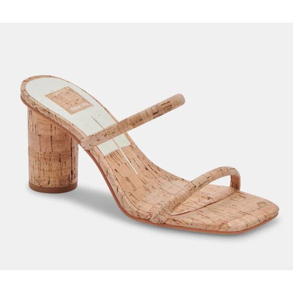DOLCE VITA New in Box Noles Strappy Heel in Natural Cork // 11 - Picture 1 of 15